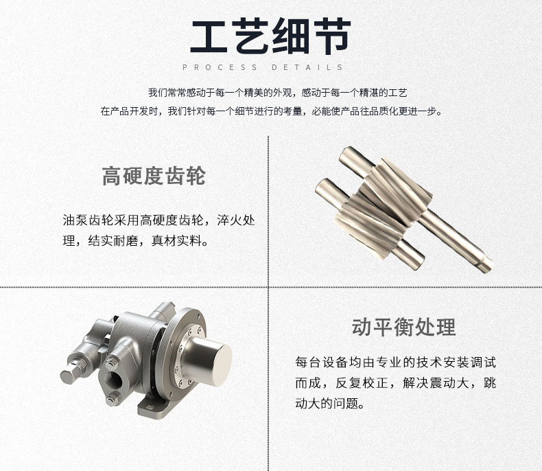 进口耐高温 高粘度304不锈钢KCB齿轮油泵(图3)