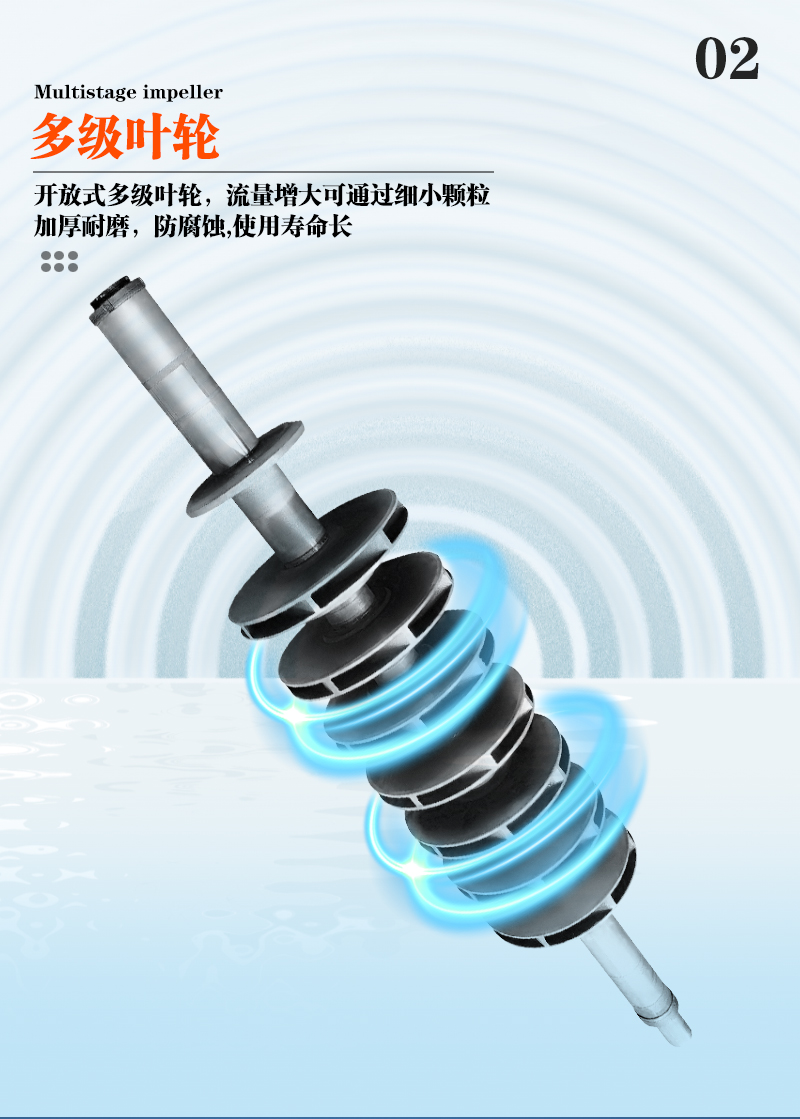 进口多级离心泵75kw高压水泵山地高扬程抽水机md多级泵(图9)