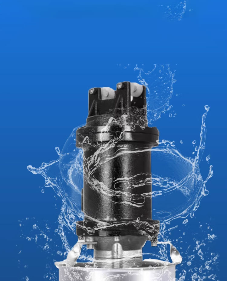 进口潜水搅拌机高速搅拌器水下潜水搅拌器QJB-W污泥回流泵(图4)