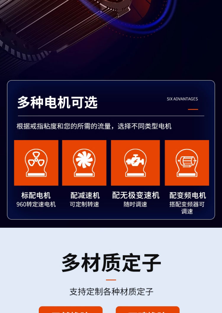 进口螺杆泵型铸铁螺杆泵浓浆铸铁压力机专用卫生级螺杆泵304耐腐蚀(图6)