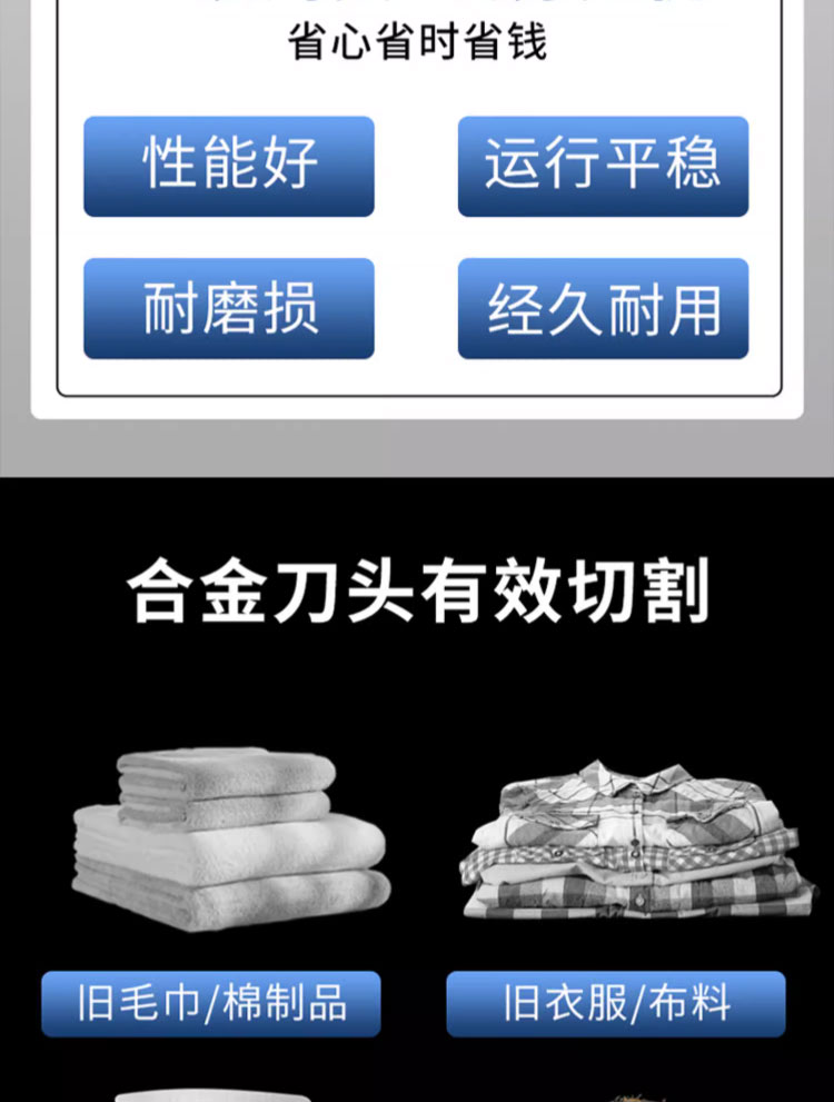 进口大流量切割污水泵308V三相化粪池沼气抽水机养殖场排水泵(图3)