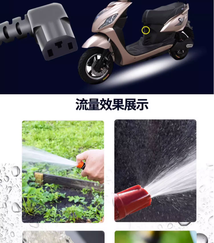 进口直流潜水泵家用电瓶抽水泵12V24V小型抽水机48V电动车高压水泵(图7)