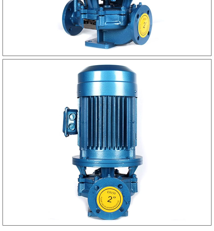 进口立式管道离心泵ISG冷热水管道增压泵锅炉热水循环泵工业泵(图23)