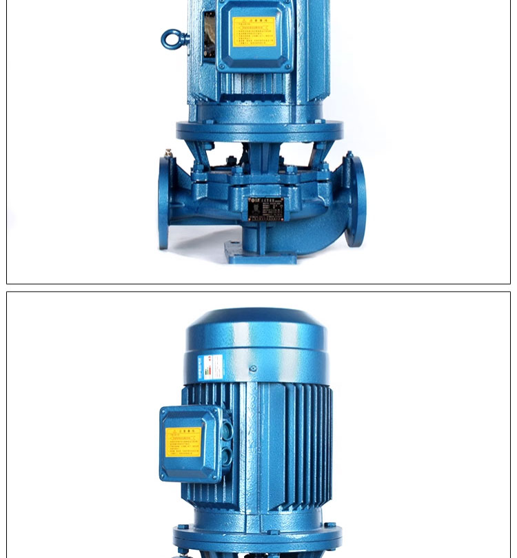 进口立式管道离心泵ISG冷热水管道增压泵锅炉热水循环泵工业泵(图22)