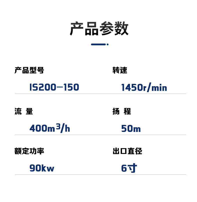 进口柴油抽水机大流量扬程75is离心泵3寸4寸灌溉水泵高压蜗牛水泵(图6)