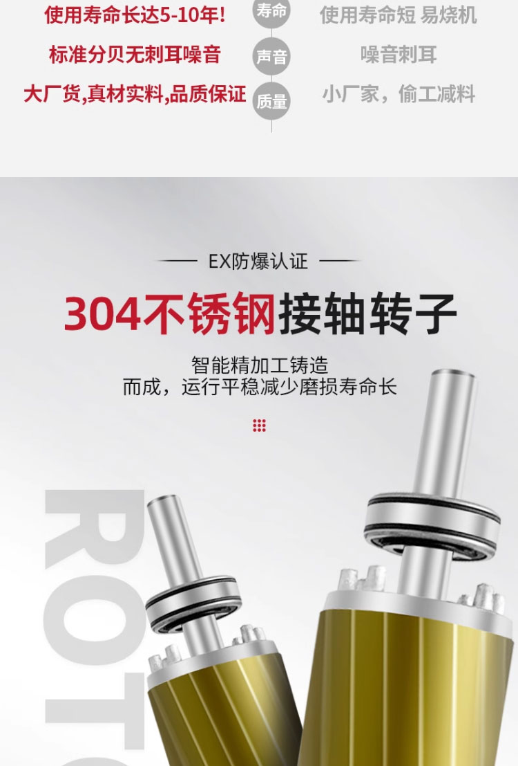 进口防爆304离心泵不锈钢耐腐蚀耐酸碱316不锈钢化工泵自吸泵(图13)