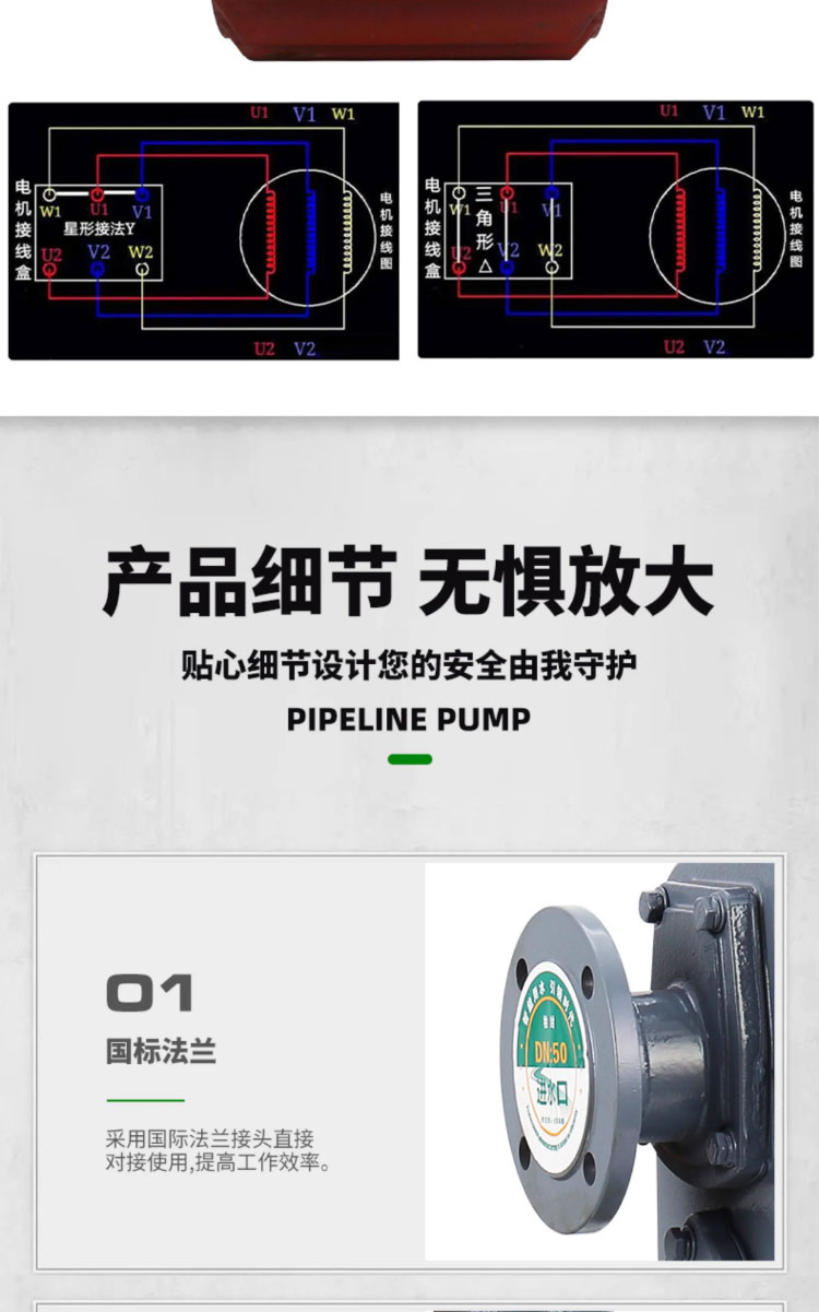 进口自吸泵工业用养殖ZW排污水泵卧式管道离心泵380v农用灌溉增压泵(图17)