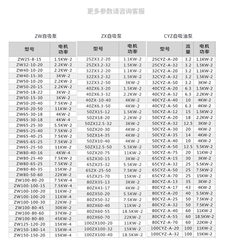 进口不锈钢自吸泵无堵塞大流量分体式污水泵耐腐蚀380v防爆吸污泵(图18)