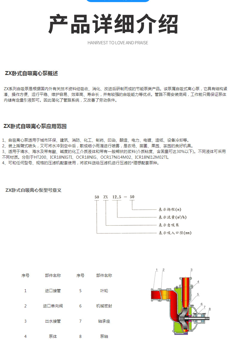 进口不锈钢自吸泵 耐腐蚀自吸离心泵 自吸化工泵(图6)