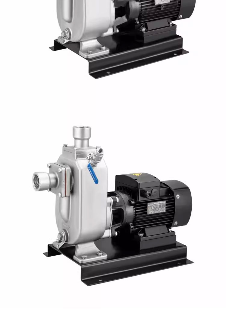 进口不锈钢自吸排污泵耐酸碱腐蚀工程污水泵自吸泵工业化工泵(图16)