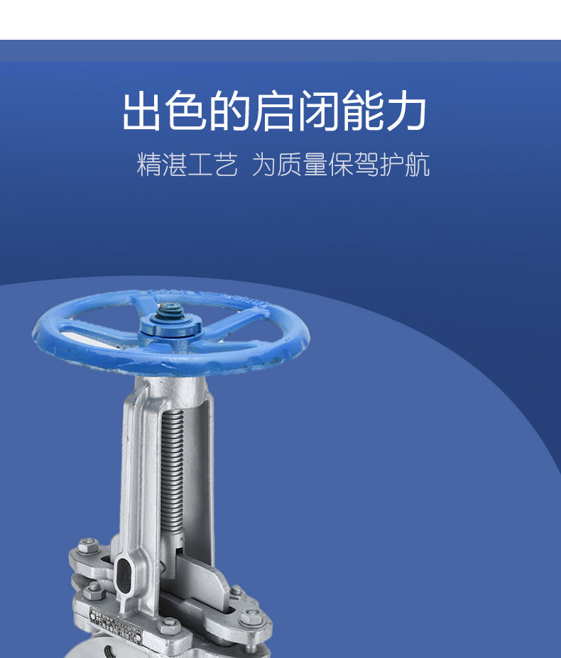 进口不锈钢刀型闸阀手动插板阀浆液阀(图7)