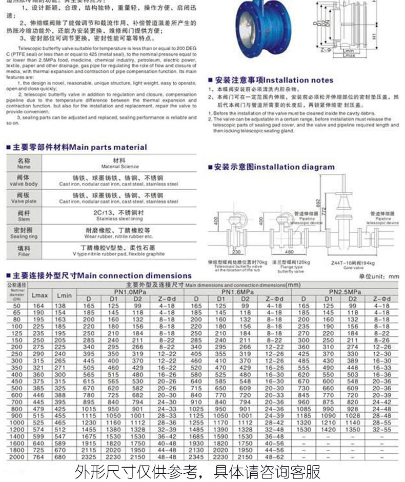 进口高温蒸汽多层次三偏心金属硬密封铸钢涡轮法兰伸缩蝶阀(图10)