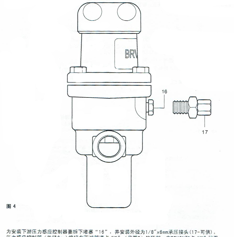 进口直接作用式可调式内螺纹蒸汽减压阀(图17)