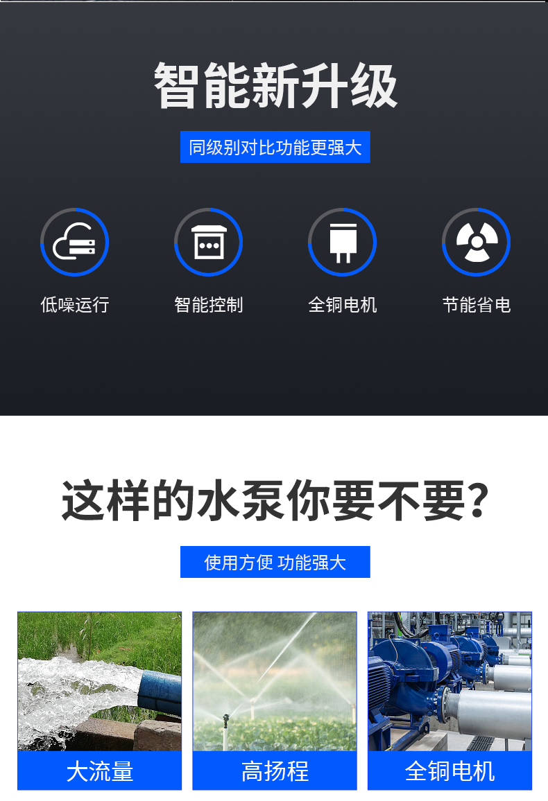 进口不锈钢卧式多级离心泵D型高扬程抽水机高层供水工业增压循环泵(图3)